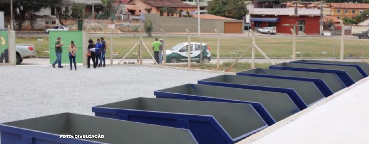 Avanço das Obras do Ecoponto de Santa Luzia