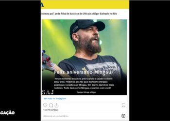 Filha de baixista do Ultraje a Rigor faz apelo por orações após tentativa de homicídio no Rio