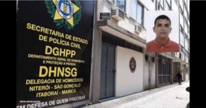 Nesta quinta-feira (31), Davi de Souza Esteves, ex-subtenente reformado da Polícia Militar, decidiu se apresentar à Divisão de Homicídios de Maricá.