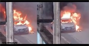 disputa entre tráfico e milícia em Caxias tem manhã de tiroteios, veículos incendiados e invasão a conjunto habitacional