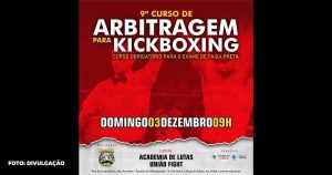 9º Curso de Arbitragem para Kickboxing 2023!