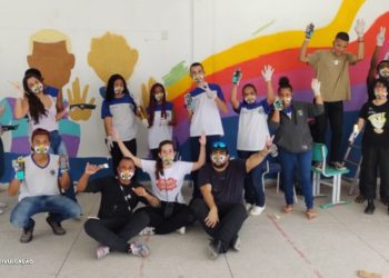 Projeto Cores do Amanhã: Pinturas de Grafite nas Escolas de Rio Bonito, RJ