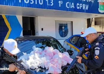 Ação efetiva da Polícia Militar resulta na apreensão de grande quantidade de drogas em Rio Bonito