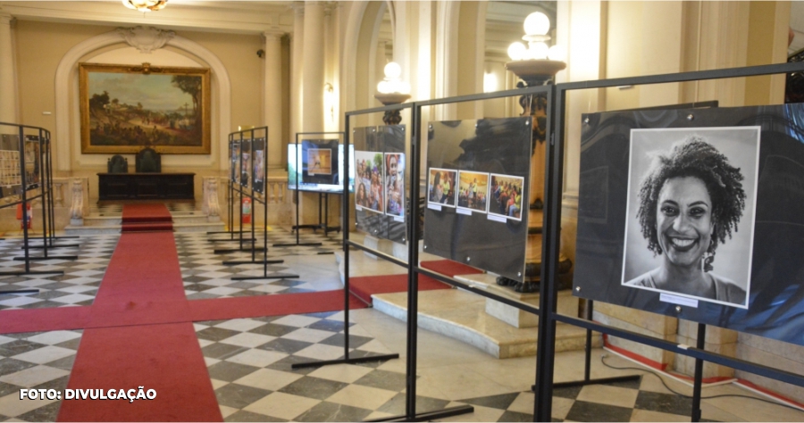 1ª Exposição do Acervo Marielle Franco chega à Câmara Municipal do Rio