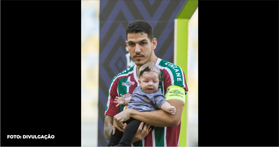 Nino, um dos pilares do Fluminense, é uma referência na equipe