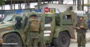 Primeiro dia da operação GLO com presença da Marinha no Porto do Rio