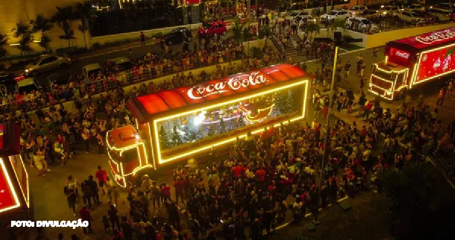 Magia Iluminada: Rota da Caravana da Coca-Cola em São Gonçalo