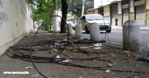 Furtos de Cabos Continuam no Centro de Niterói: Velhos Problemas Persistem