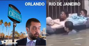 Governador Cláudio Castro retorna de férias em Orlando para lidar com crise das chuvas