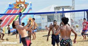 Maricá: sesc verão rj - entretenimento e esporte para todos na orla do Parque Nanci