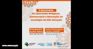 São Gonçalo recebe seminário sobre liberdade religiosa