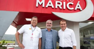 inauguração do novo posto de abastecimento de aeronaves no Aeroporto de Maricá