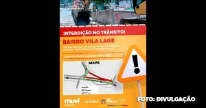 Novidades no Trânsito da Vila Lage para Obras do MUVI