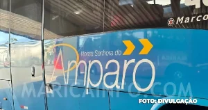 sequestro marcou a rota de um ônibus da viação Nossa Senhora do Amparo