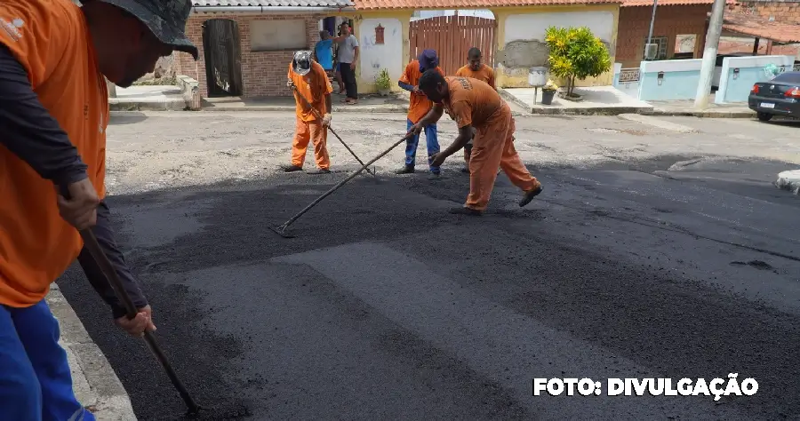 Nova Cidade de cara nova: Ruas recebem asfalto novo