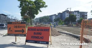 ão Gonçalo deu início a importantes mudanças no trânsito do bairro Vila Lage