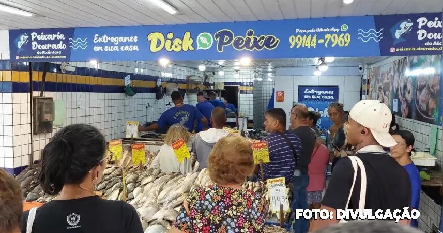 Preços dos pescados disparam em preparação para a Semana Santa