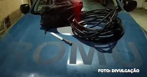 Combate ao Crime: Guarda Municipal Prende Suspeito de Furto de Cabos em Boaçu