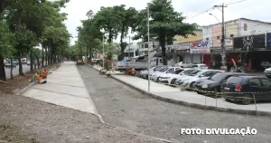 Ampliação do estacionamento no Jardim Alcântara: Primeiro módulo quase concluído