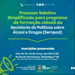 São Gonçalo: Oportunidade de trabalho no programa de formação cidadã (Sempad)