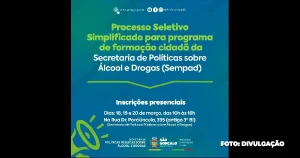 São Gonçalo: Oportunidade de trabalho no programa de formação cidadã (Sempad)