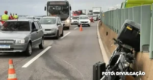 Tragédia na Ponte: Motociclista Perde a Vida em Acidente Fatal