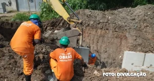 Obras de Macrodrenagem no Porto do Rosa visam reduzir alagamentos