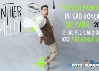 Ranther Melo apresenta Stand Up no Teatro Municipal de São Gonçalo