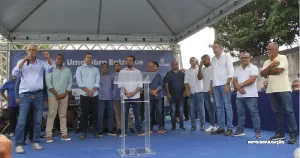 Entrega de obras em Marambaia e asfaltamento no Jardim Bom Retiro