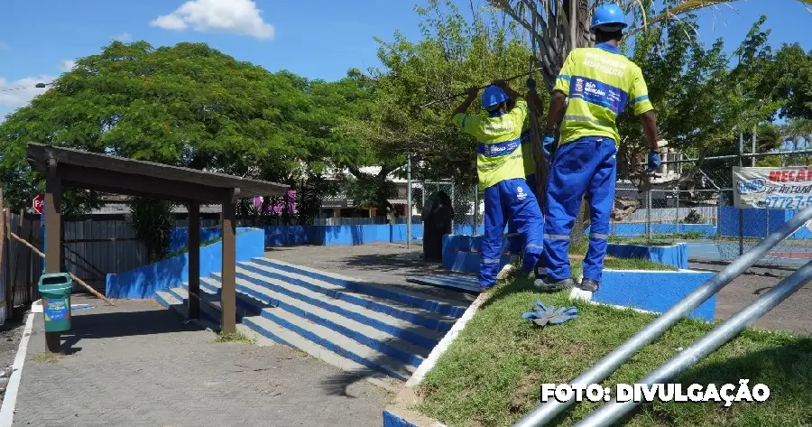 Mutuá recebe projeto Praça Renovada