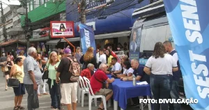 Ação de autocuidado e segurança no trânsito em São Gonçalo