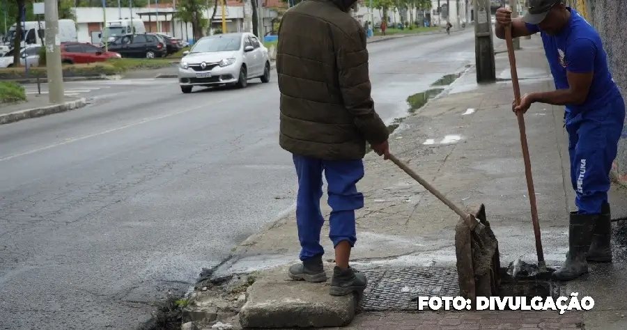 Limpeza das redes de águas pluviais em prioridade em São Gonçalo