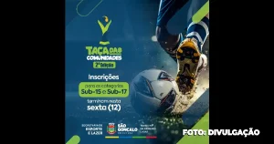 Última chance: Inscrições para Taça das Comunidades até sexta-feira
