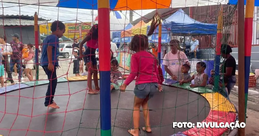 Caravana de Arte e Lazer da Prefeitura chega ao Porto da Pedra