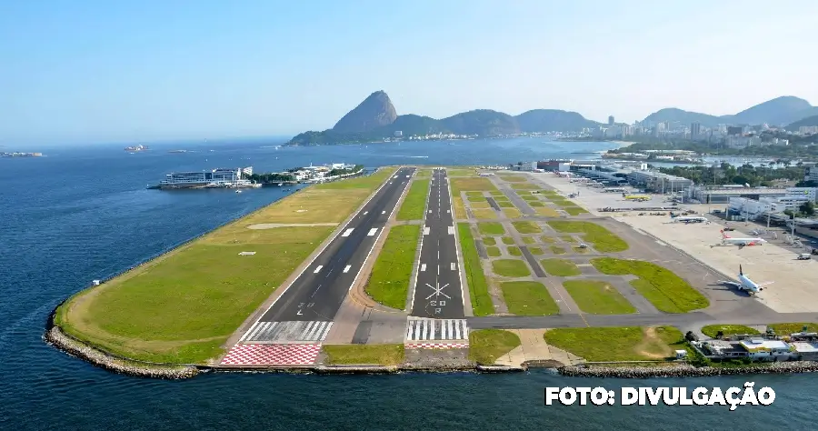 Pouso no aeroporto do Santos Dumont é um dos mais espetaculares do mundo