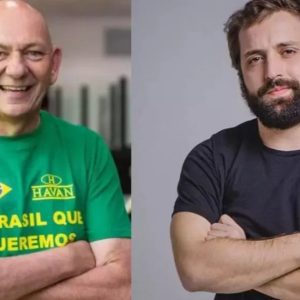 Luciano Hang e Gregório Duvivier firmam acordo para encerrar disputa judicial