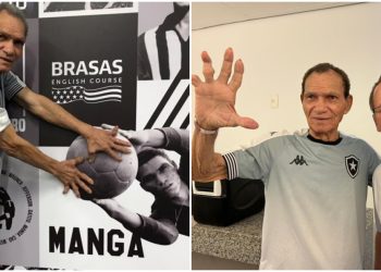 Aos 87 anos, morre o ex-goleiro Manga, ídolo do Botafogo