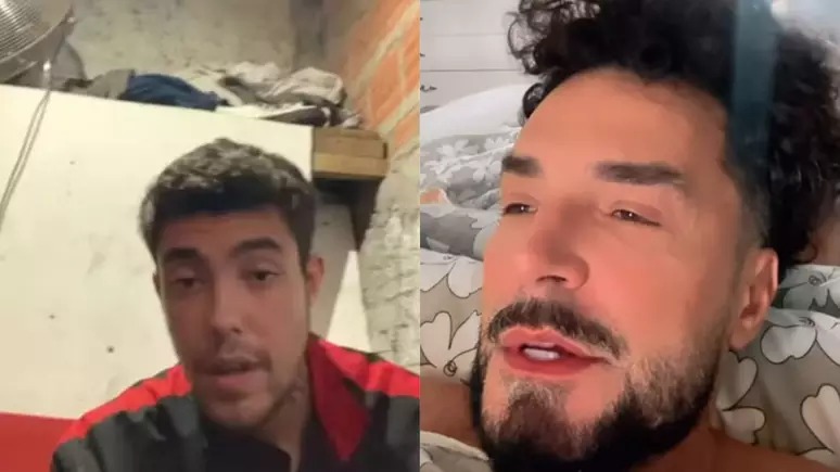 Filho de Latino vive em oficina após rompimento com o pai e acusa cantor de abandono e humilhação