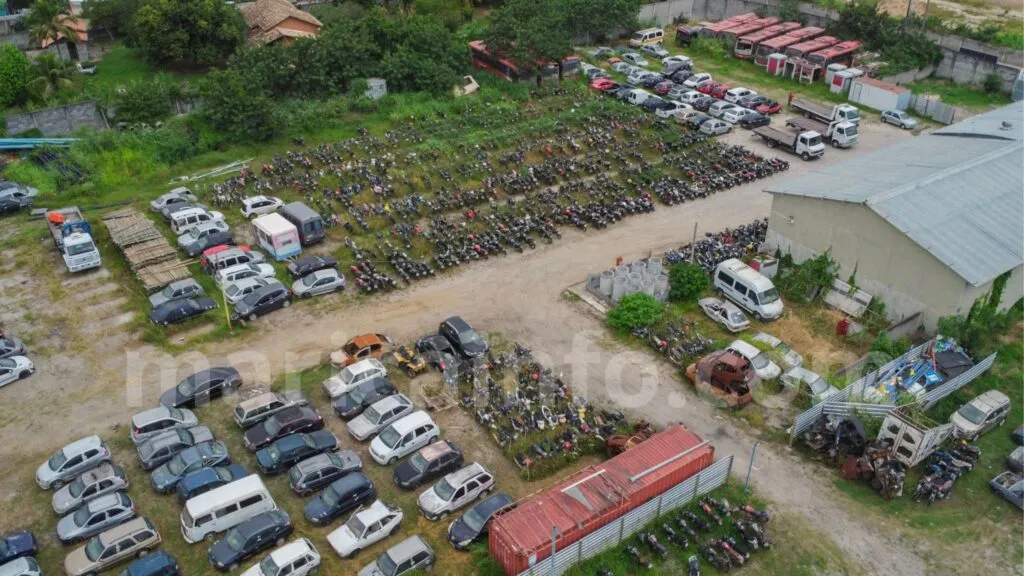 Maricá: Veja quando ocorrerá o leilão de veículos do pátio municipal