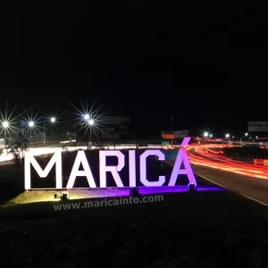 Portal Maricá RJ Entrada Noite 4