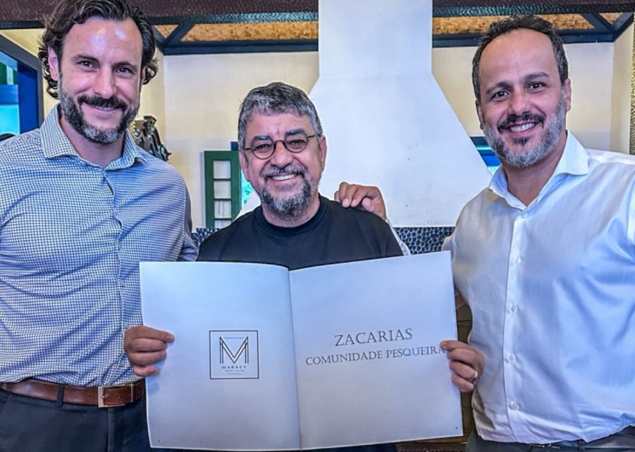 almoco do quaqua com executivos do maraey