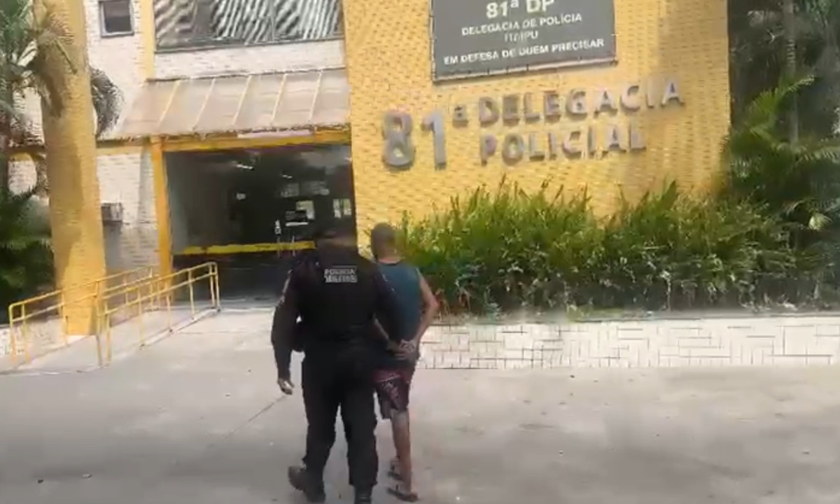 Foi tirar uma soneca e acabou preso em Niterói