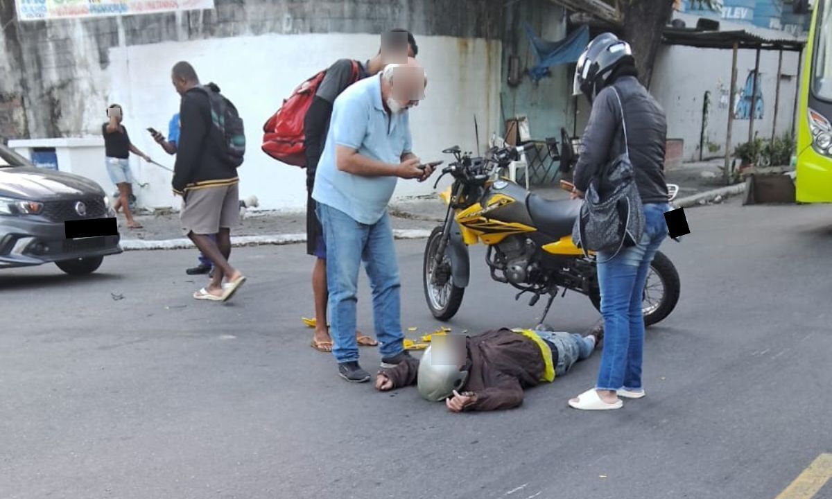 Motociclista fica ferido em colisão com carro em Niterói | Enfoco