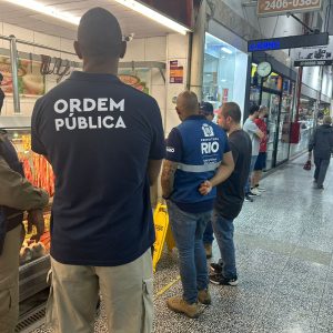 Operação no calçadão de Campo Grande retira 1,2 tonelada de