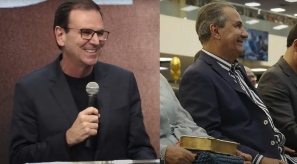 Prefeito do Rio marca presença em culto de Silas Malafaia e celebra 20 anos de amizade: 'Meu pastor'