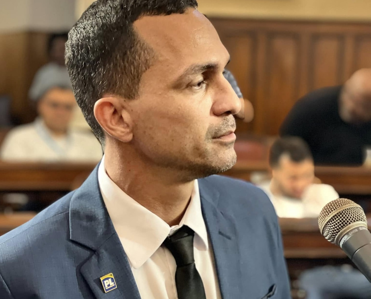 O vereador Eduardo Paiva (PL)