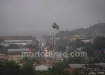 tempo chuva marica 2024 chuvoso nuvem bandeiras