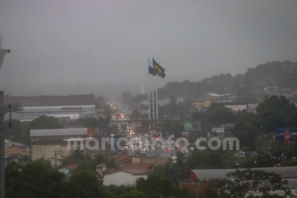 tempo chuva marica 2024 chuvoso nuvem bandeiras