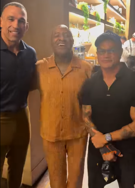 “O esporte sempre vence” Popó e Werdum se reencontram após briga generalizada