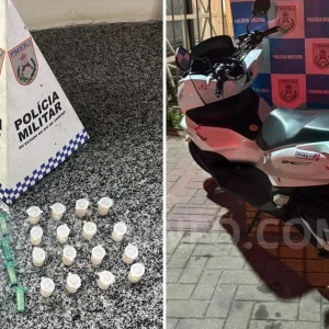 PM prende jovem em flagrante com drogas na região litorânea
